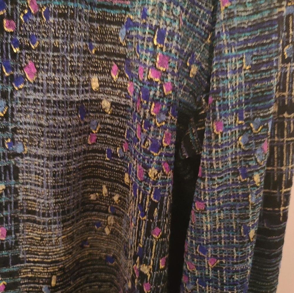 Abstract patterned cardigan - Picture 3 of 6